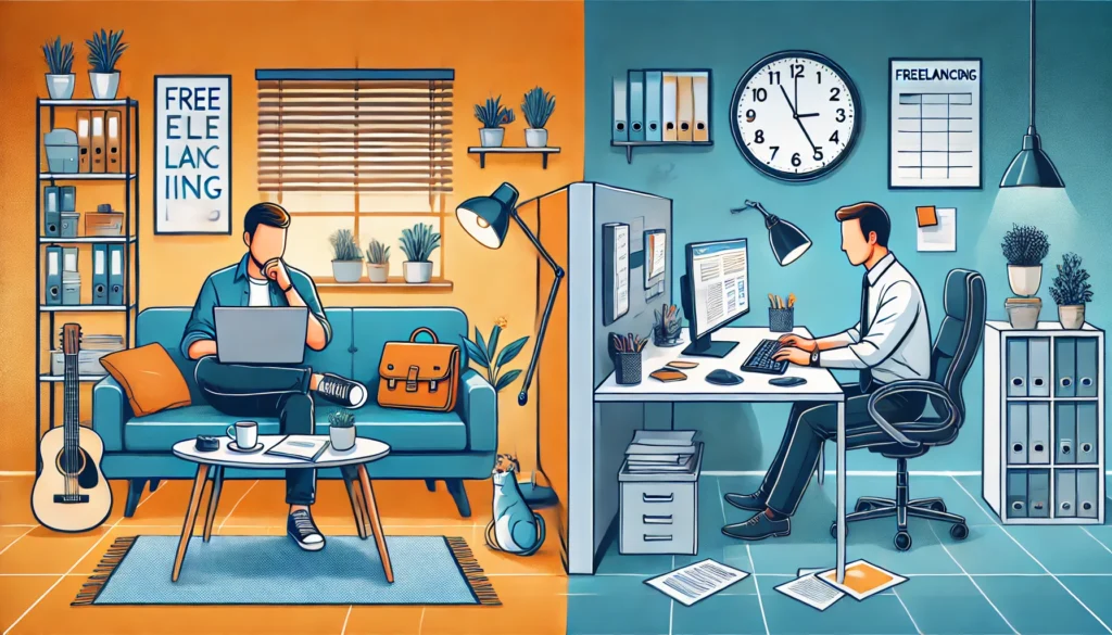 Freelancing vs চাকরি – কোনটা আপনার জন্য?